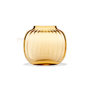Holmegaard - Primula Vase - Amber 12.5cm